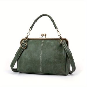 Vintage Top Handle Crossbody Bag: A Stylish Handbag for Women