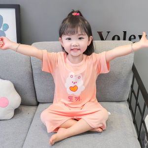 Summer Thin Children Sleeping Bag Infant Prevent Catching Cold Modal Nightdress Baby Boy Pajamas Girl One-Piece Pajamas