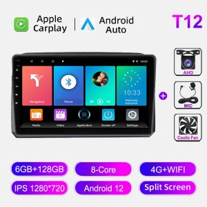 Carplay For Fiat Croma 2005-2010 Android Auto Car Radio Multimedia Video Player WIFI 4G Autoradio Navigation GPS FM Head Unit