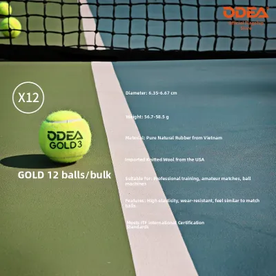 ODEA | Professional Training Durable High Bouncing Tennis Balls