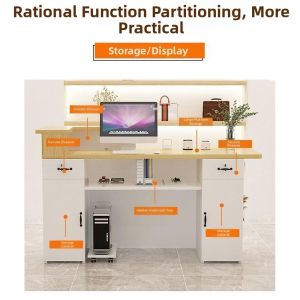Simplicity Modern Counter Reception Desk