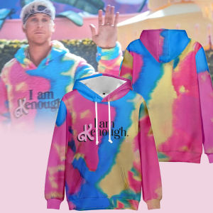 2023 Movie Barbie Hoodie Áo Nỉ Phiên Bản Thực Barbie Ken Trang Phục Cosplay 3D In Kỹ Thuật Số dài tay Top Barbie T-Shirts Cho Phụ Nữ Người Đàn Ông