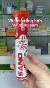 C sủi tăng cường đề kháng sano strongerbổ sung vitamin C vị thơm ngon dễ uống