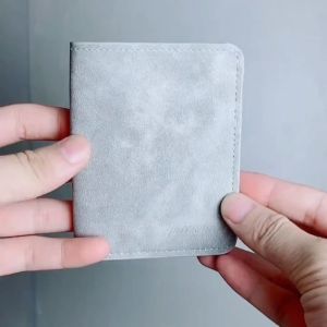 Ví nam da lộn bóp nam nhỏ gọn JOLIZEON chất liệu da PU cao cấp - VNA9