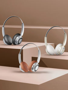 Tpye-c interface compact wireless headphones adjustable and retractable high-definition calls portable wireless headphones