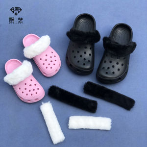 Crocs jibbitz Charms 1 cặp ấm sang trọng dây giày bìa có thể tháo rời giày trở lại trang trí bọc cho CROCS