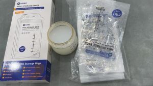 Dr.Isla Breastmilk Storage Bag 30Pcs Double Seal Anti Leak Fresh Keeping Cooler BPA-free VMS18