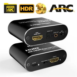 Bộ Tách Âm Thanh 4K 60Hz HDMI 2.0 Bộ Chia ARC 5.1 Ch Sang Toslink Cho PS5 Xbox Series X - Bộ Tách Âm Thanh HDMI
