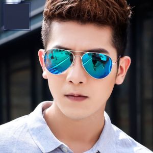 Kính Mát Phân Cực Cho Lái Xe Và Câu Cá Nam Chống Tia UV Kính Mắt Phong Cách Phi Công Kính Nhựa Bền Đẹp Ống Kính Có Thể Điều Chỉnh