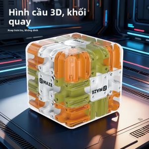 Trò Chơi Xếp Hình Mê Cung 3D Kỳ Diệu Trò Chơi Tư Duy Logic Đồ Chơi Tự Làm Giảm Căng Thẳng Mê Cung Bóng Giáo Dục Dành Cho Người Lớn & Trẻ Em