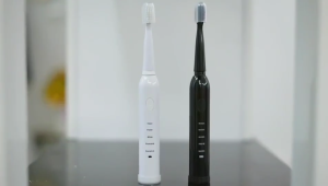 Electric Toothbrush USB Rechargeable Power Sonic Toothbrush With 5 Modes/ Brush Head Refills