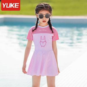 MONLEYTA | German Childrens One-Piece Swimsuit Training Suit Cute Baby Girls Professional Swimwear Comfortable Breathable Summer Suit