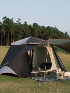 Vidalido  Instant รุ่นใหม่ โครงอลูมิเนียม เต้นท์ เต็นท์กางอัตโนมัติ ขนาดใหญ่ สำหรับ 4-5 คน By Superkidz เต็นท์กางอัตโนมัติ ราคา เต็นท์กางเร็ว - Lazada