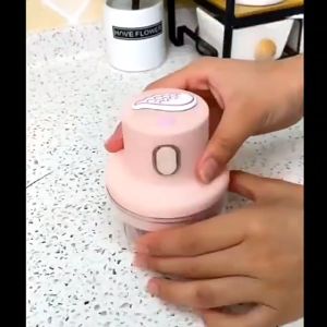 Portable Electric Garlic Chopper Grinder Mini Meat Grinder Food Kitchen Multi-function Blende