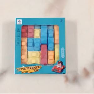 Mainan Edukasi Car Puzzle Game IQ Car Traffic Jam Puzzle Board Game Asah Otak Rush Hour Hadiah