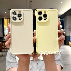 เคสโทรศัพท์ซิลิโคนป้องกันการตกหล่นแบบเรียบง่ายสำหรับ OPPO RENO13/12/11/10/9/8/7/6/5 pro คู่ A58 ปกป้อง A72 ดีไซน์สร้างสรรค์