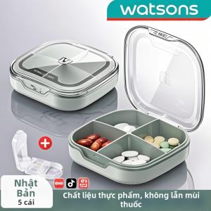 MMZECE | Portable Mini Medicine Box Airtight Waterproof Light-Blocking