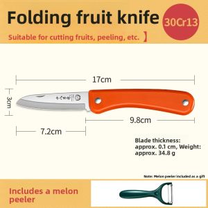 SHI BA ZI ZUO(十八子作) | Multi-Purpose Fruit Knife Set