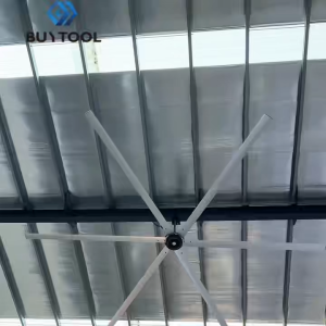 BUYTOOL HVLS Industrial Ceiling Fan 4.2m/5.6m/7.3m Energy‑Saving Low Noise Fan with On‑site Measurement & Desgin Service