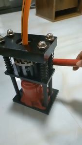 Hydraulic Hose Crimper 8 Teeth 11-22mm Heavy Duty Manual Crimping Tool Heat & Wear Resistant Fits Most Hoses