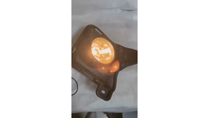 YCD-W037 2010 HIACE Sea Lion fog light black 1 set/inner box - glass lampshade