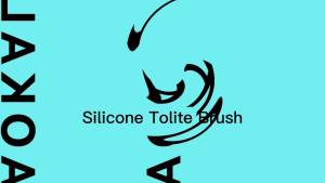 Aokala Toilet Brush and Holder Elegant Silicone Toilet Bowl Brush Set with Ergonomic Modern Bathroom Decor Durable Deep Cleaning
