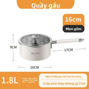BEAR | Nồi Hấp và Nấu Thực Phẩm Trẻ Em Đa Chức Năng Gốm