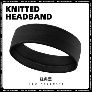 Sweat Absorbent Sports Headband for Men And Women Running Fitness Basketball Gym Headwear Sweat Barrier Hair Tie