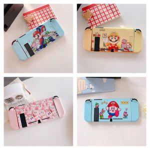 Case For Nintendo Switch /Switch OLED/Switch Lite Soft TPU Split Protective Case Cover Cartoon Mario Kirby Theme Anti-Scratch Casing Nintendo Switch/Switch OLED/Switch Lite Case