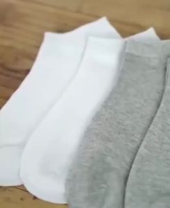 Kaos Kaki Ankle Sock Motif Polos / Kaos Kaki Pendek Wanita / Kaos Kaki Korea