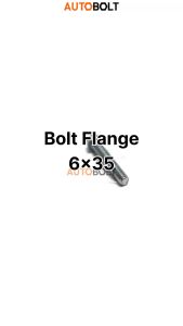 Baut Bolt Flange M6 x 35: Penggunaan & Tips
