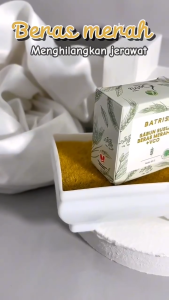 Sabun Pembersih Wajah Batrisya Ache Series - Aroma Alami Beras Merah & VCO Bebas Paraben Travel Size