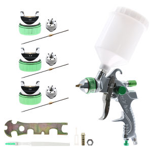 [Vktech]1.4/1.7/2.0mm Nozzle Professional HVLP Spray  600cc Home Cordless Spray Machine Gravity Spray  DIY Spray Paint Kit