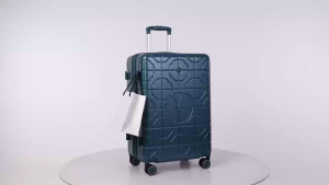 SEA CHOICE Koper Travel Expandable Anggrek Lattice PC Anti Gores Ringan & Kokoh Dengan Cup Holder & Kunci TSA Roda 360° Koper Kabin & Bagasi 20/24/28 Inch