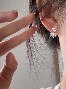 S999 Sterling Silver Good Luck Carp Earrings: A High-End Sensation