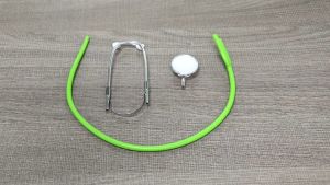 Suolaer Double Head Stethoscope Professional Cardiology Stethoscope Doctor Medical Equipment Student Vet Nurse Devices Accessorie Kit