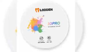 Lodden HT-W Open System Zirconia Block 98mm 10-25mm White Zirconia Disc for CAD/CAM Dental Restoration Materials