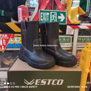 Sepatu Safety Shoes Terbaru WESTCO WSD 181 Sepatu Safety Boot Pull On Boot 8 inch