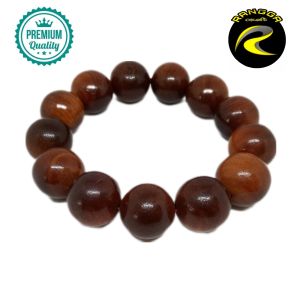 gelang kayu RAJA MERAH AGATHIS 16mm A85
