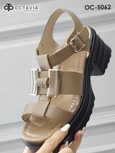 OCTAVIA Sandal Slingback Wedges Heels Wanita H Series OC-5062