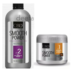 (1 SET) CBD Smoothing Keratin Smooth Power Step1 & Step2 / Smothing Keratin