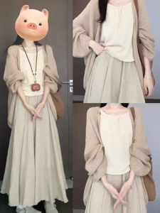 SUSIEYUAN | Pretty Early Autumn Comfortable Long Maxi Dress