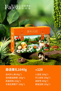 Feilizi Nut Gift Box Assorted Pistachios And Almonds Multiple Flavors Combination Spring Festival Greeting Goods Group Buy