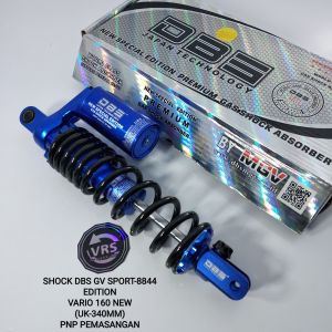 SHOCK TABUNG VARIO 160 NEW UK-340MM DBS-8844 EDITION SKOK BELAKANG SHOCKBREAKER HARGA GROSIR TERMURAH