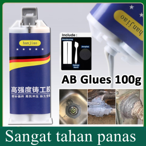 Lem Besi Super Kuat & Lem AB Tahan Panas, Minyak & Air