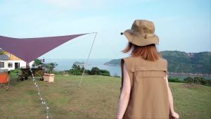 Mountainhiker | MOUNTAINHIKER 304 Thép Không Gỉ Gấp Gọn Bàn Cắm Trại Ngoài Trời Giá Dã Ngoại Nhỏ A-Table Dành Cho Gia Đình Thiết Kế Bằng Gỗ Thiết Thực