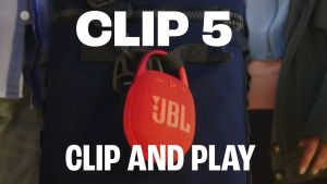 JBL Clip 5 Ultra-Portable Waterproof Bluetooth Speaker | Pro Sound Bass | Up to 15H Playtime | Auracast | App Support