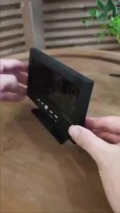 Đồng Hồ Để Bàn LED Màn Hình LCD Báo Thức Cảm Biến Âm Thanh