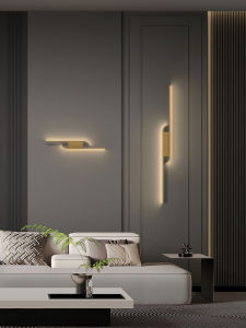 ZHENMEIJU | Sleek Copper LED Wall Light