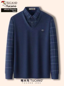 TUCANO | Long Sleeve T-shirt Polo Shirt for Elderly Men